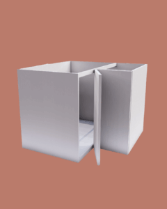 Base Cabinet Corner_Toowoomba Assembled Cabinets_Carousel